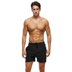 Millet stone kids Black Swim Shorts for Men – Quick-Drying and Comfortable Beachwear for Swimming, Surfing, or Casual Outings